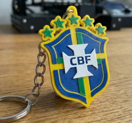 Chaveiro Escudo Seleção Brasileira