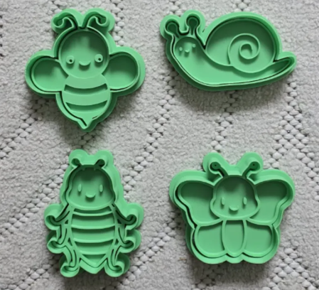 Cortadores de Biscoito Insetos