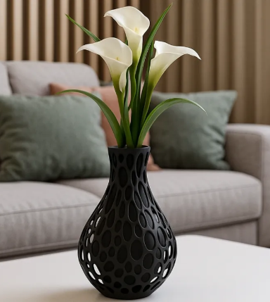 Vaso Decorativo Preto