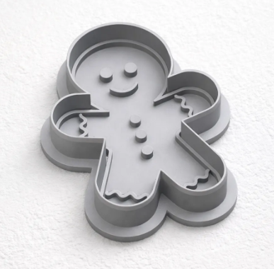 Cortador de Biscoito Boneco de Gengibre