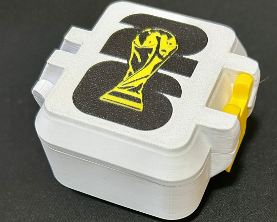 Caixa Porta Copos Troféu Futebol