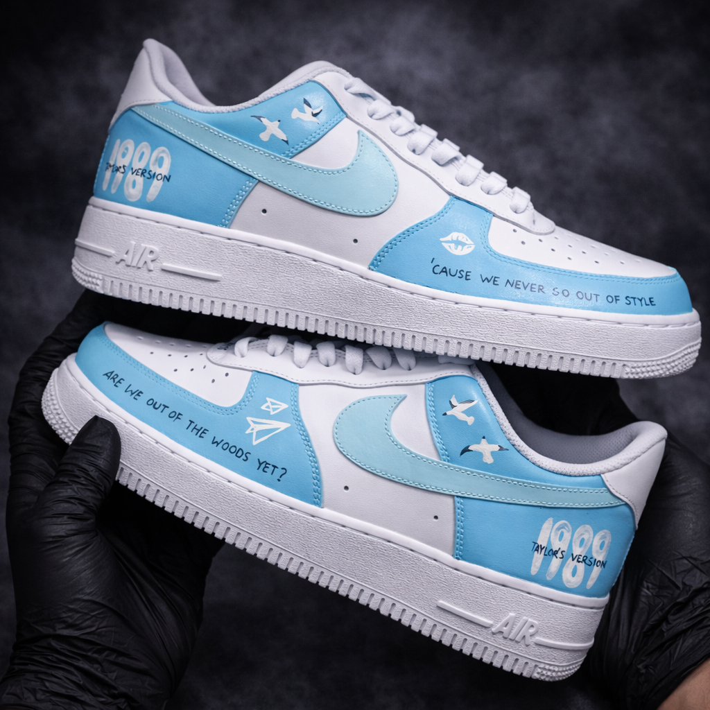 Air Force 1 x Taylor Swift Eras Tour customs by Vaultra Studio
