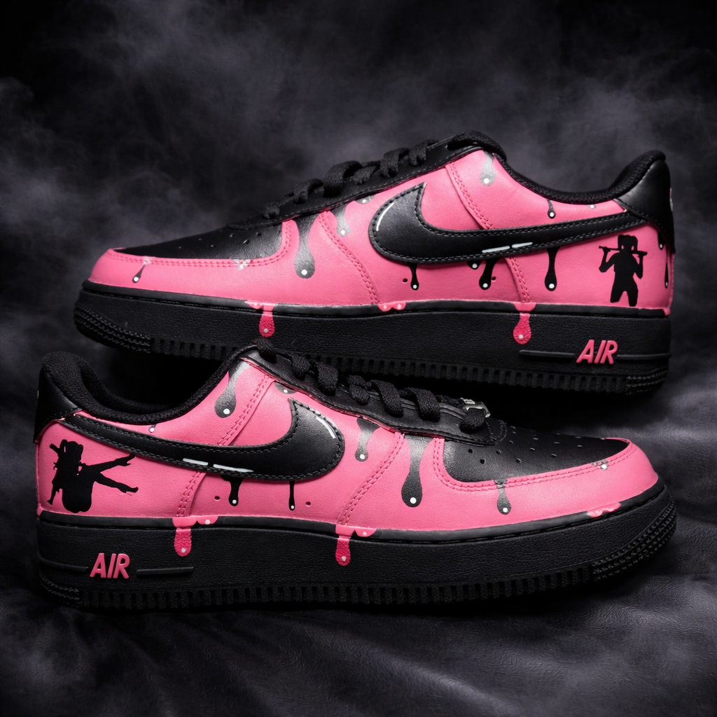 Air Force 1 x Harley Quinn Customs by Vaultra Studio