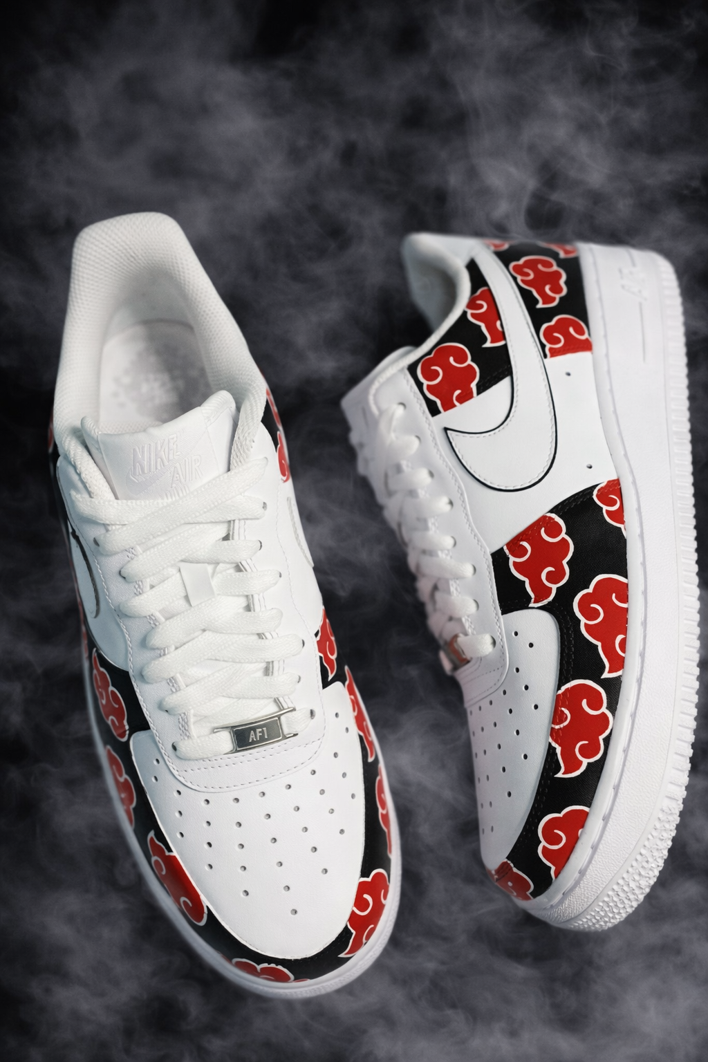 Air Force 1 x Akatsuki customs by Vaultra Studio