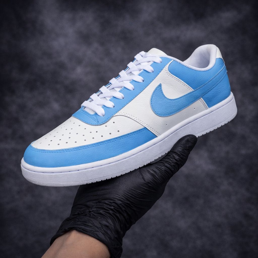 Nike Court Vision x Arctic Drift customs by Vaultra Studio