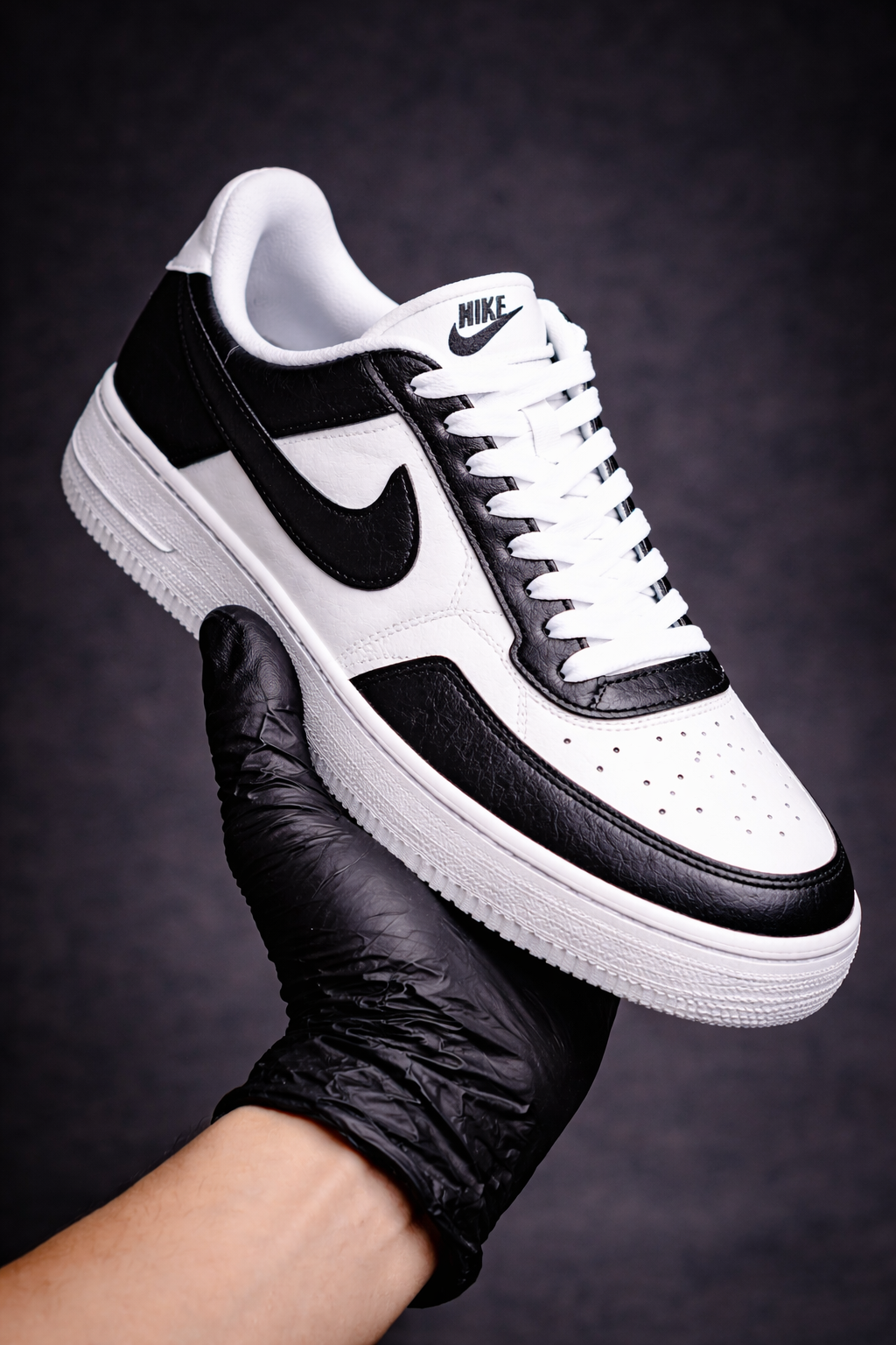 Nike Court Vision x Black & White Classic Customs by Vaultra Studio