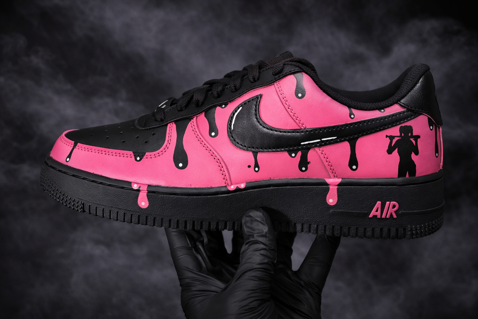 Air Force 1 x Harley Quinn Customs by Vaultra Studio