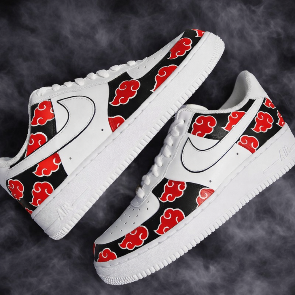 Air Force 1 x Akatsuki customs by Vaultra Studio