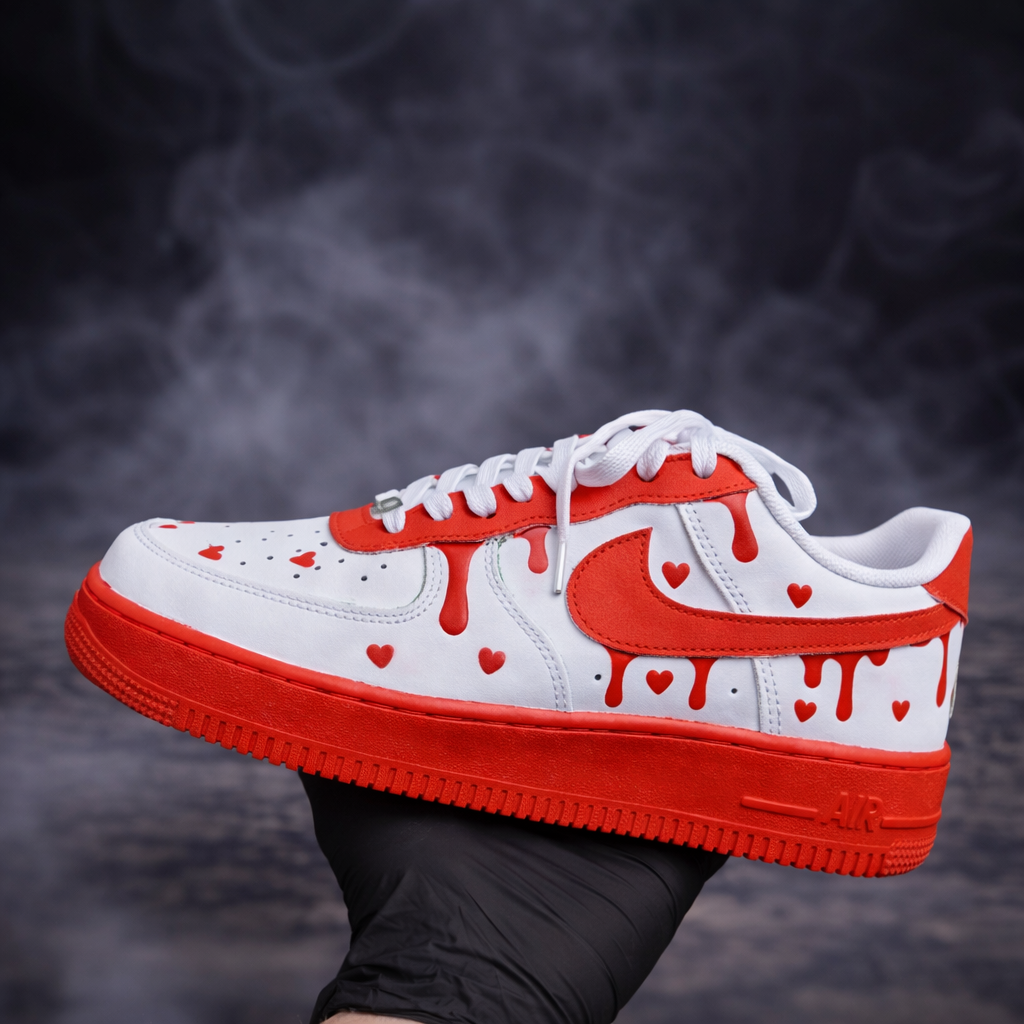 Air Force 1 x Love Drip customs by Vaultra Studio