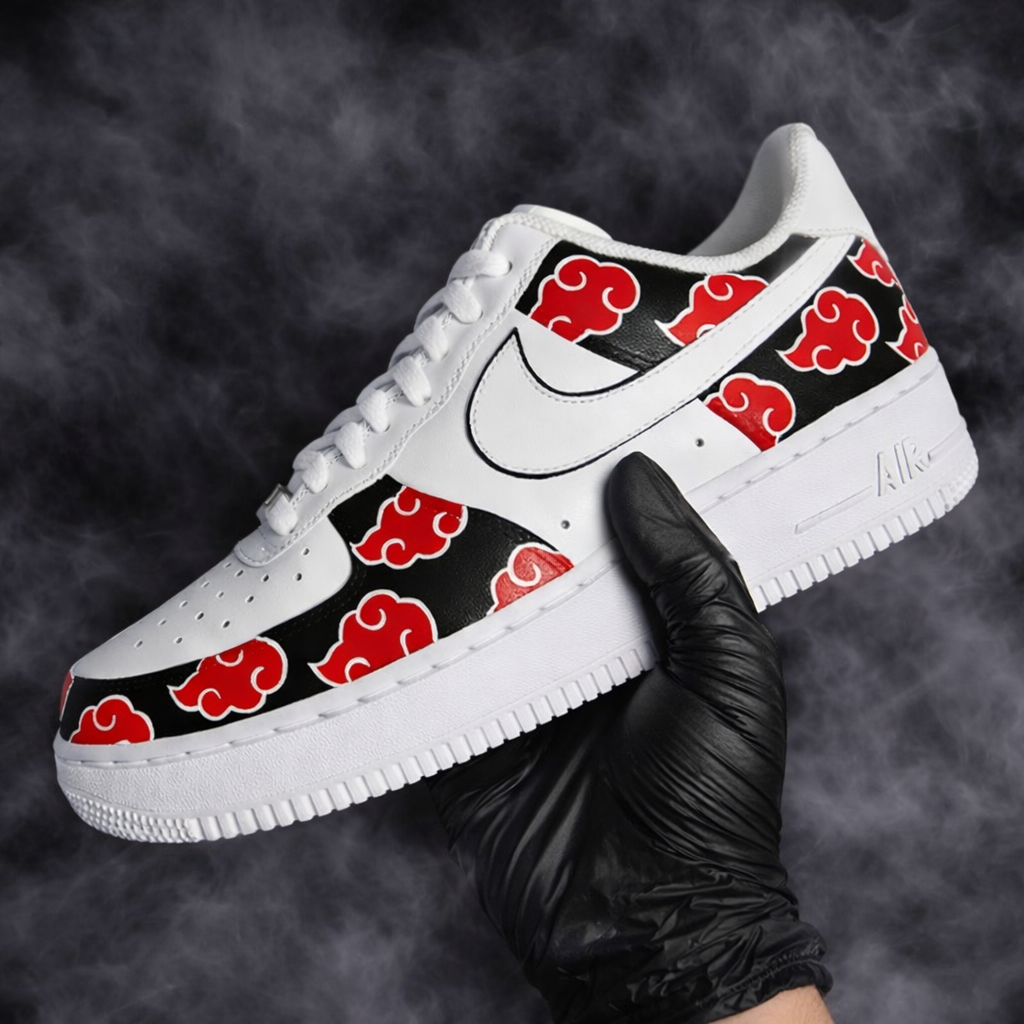 Air Force 1 x Akatsuki customs by Vaultra Studio
