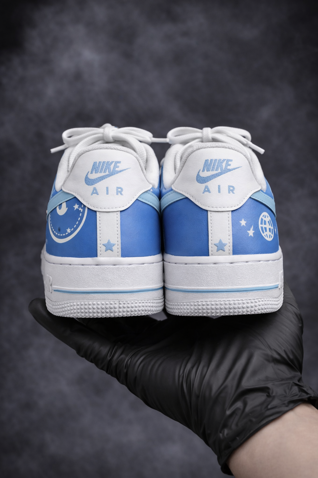 Air Force 1 x Taylor Swift Midnights Era customs by Vaultra Studio