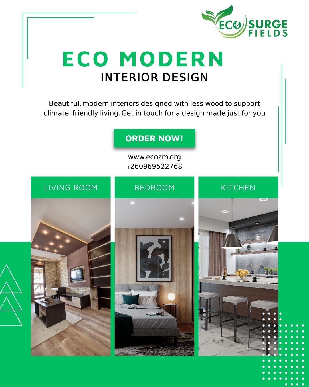 Eco Modern Interior Design