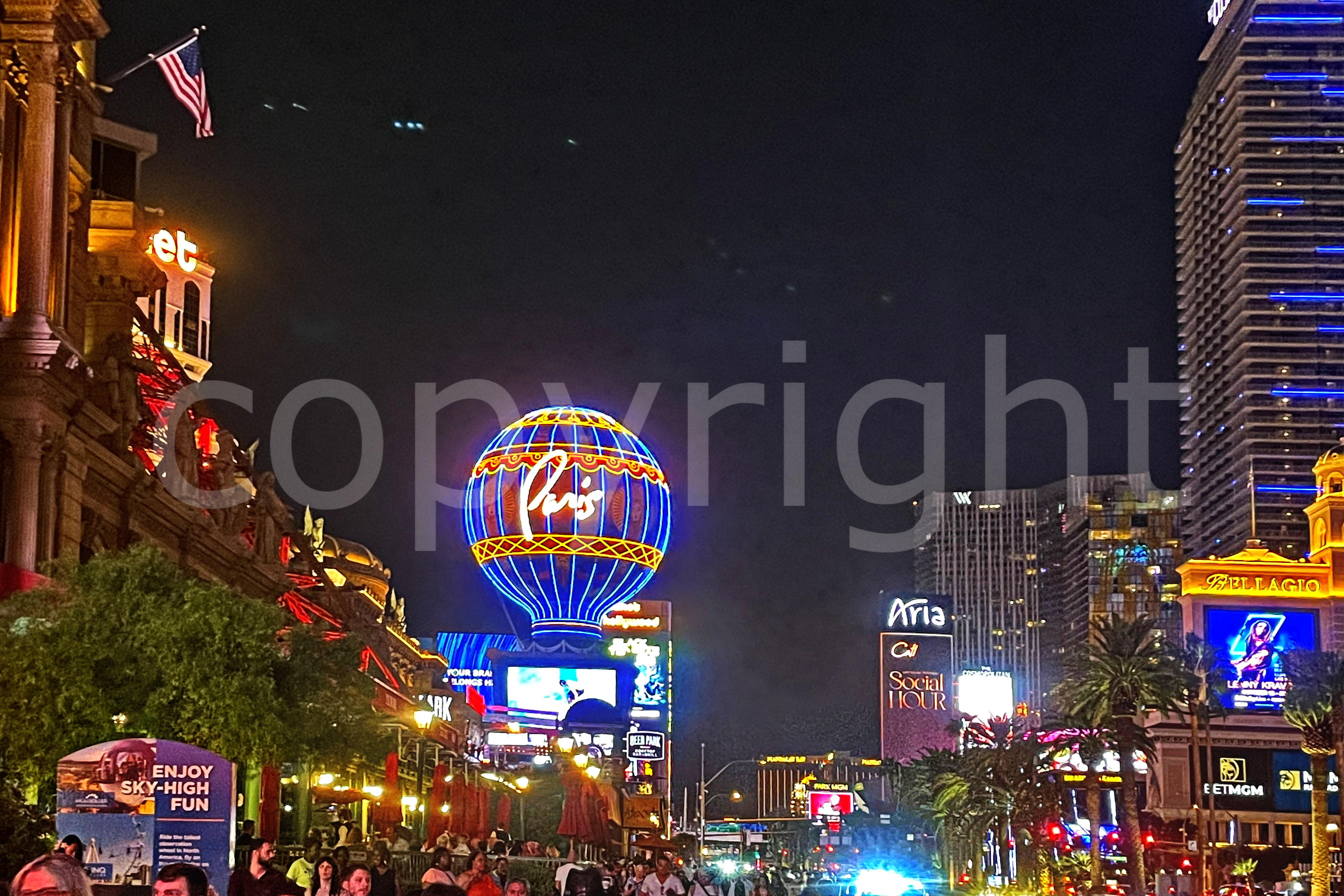 Las Vegas Strip Nightscape