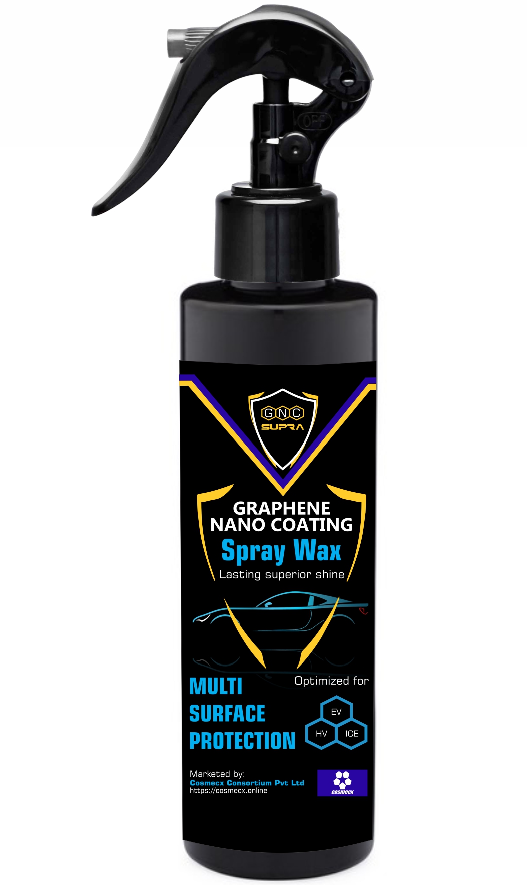 Graphene Nano Coating Spray Wax  - GNC SPRA100ml