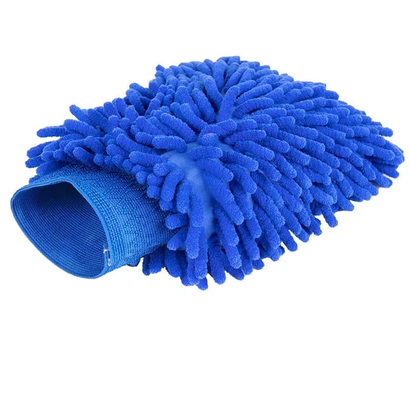 Microfiber Cleaning Glove - BLUE