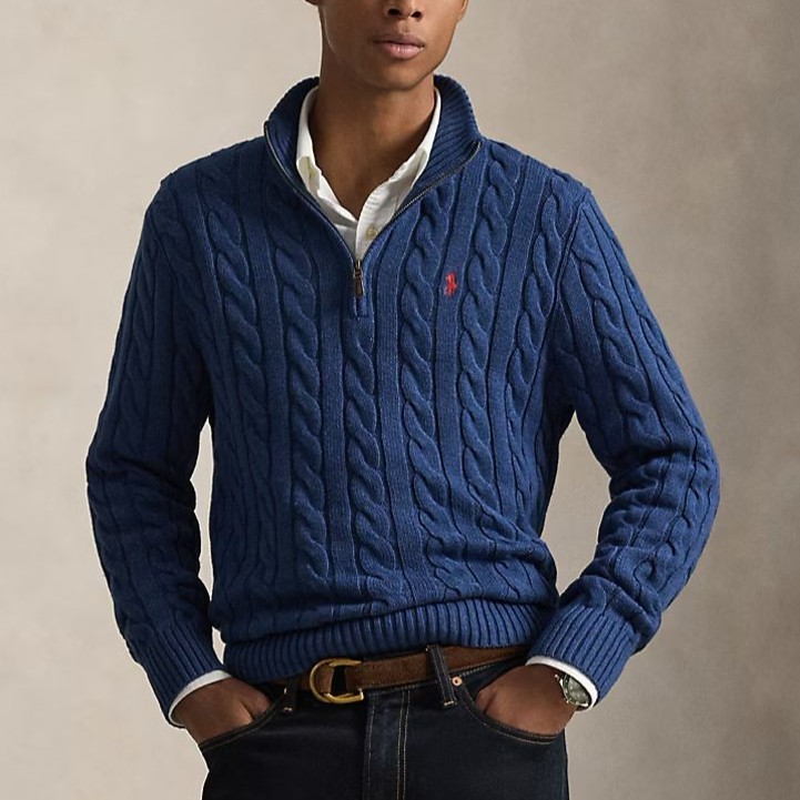 Ralph Lauren Quarter-Zip Sweater