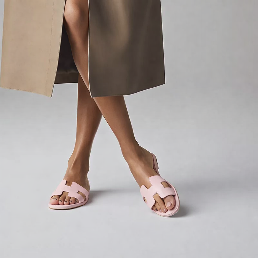 Women's Leather Sandals by Hermes