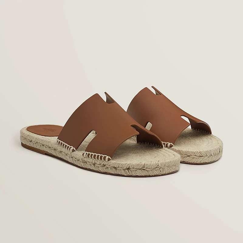 Leather Espadrille by Hermes