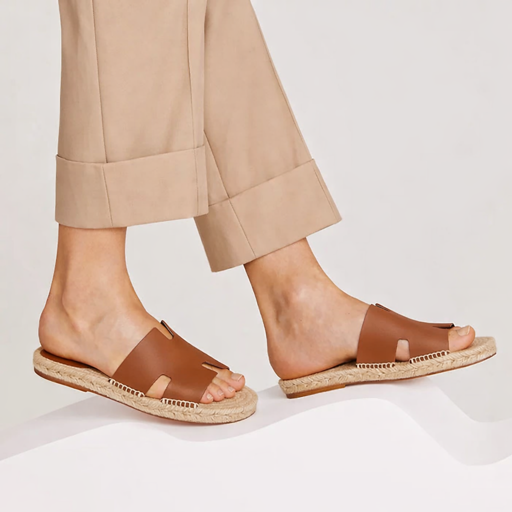 Leather Espadrille by Hermes