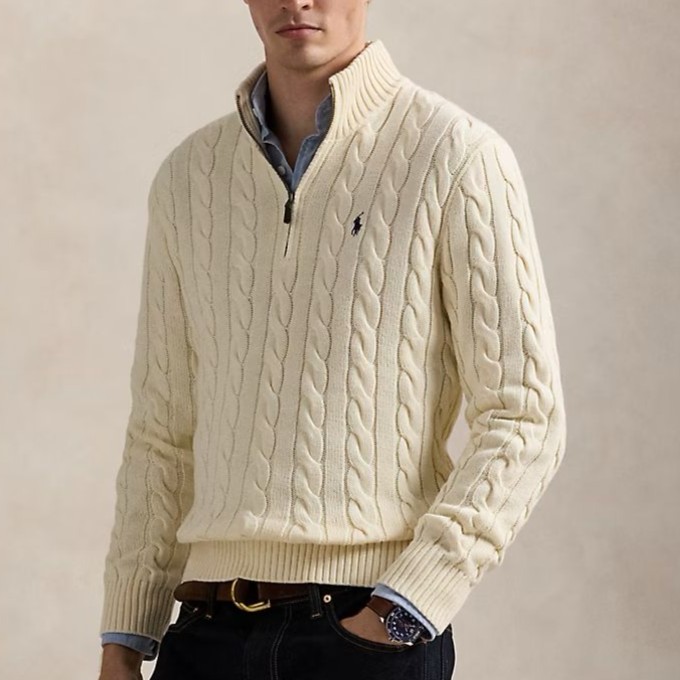 Ralph Lauren Quarter-Zip Sweater