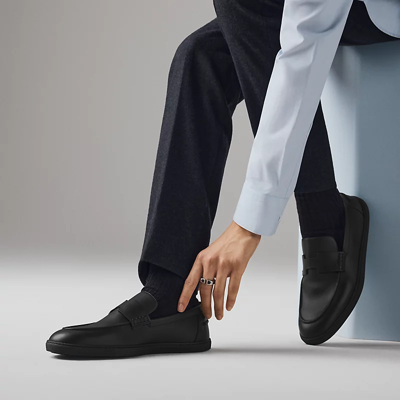 Leather Loafers by Hermes