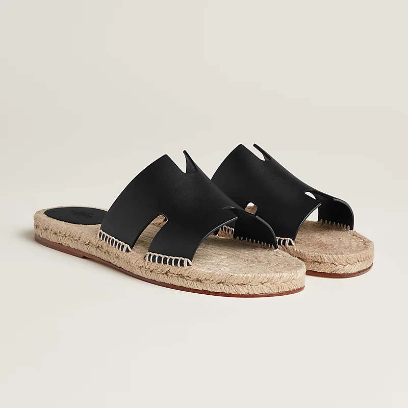 Leather Espadrille by Hermes
