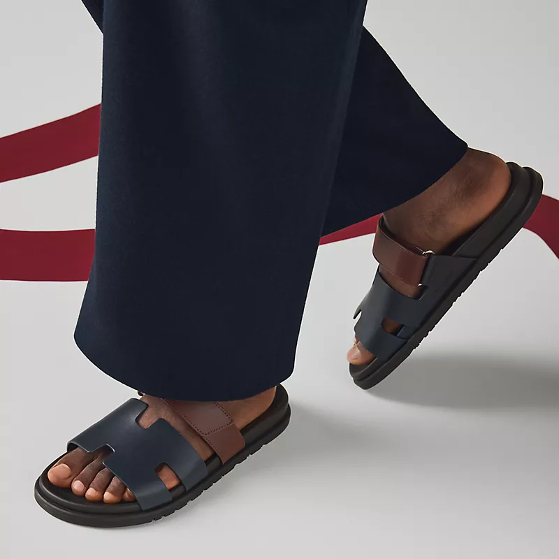 Leather Multicolored Sandals by Hermes