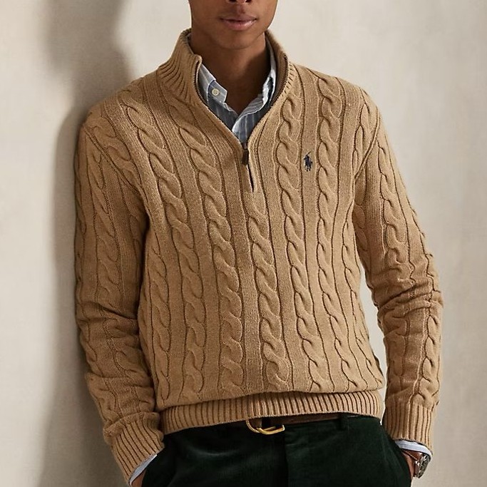 Ralph Lauren Quarter-Zip Sweater