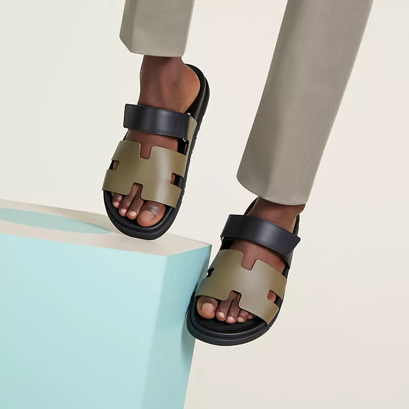Leather Multicolored Sandals by Hermes