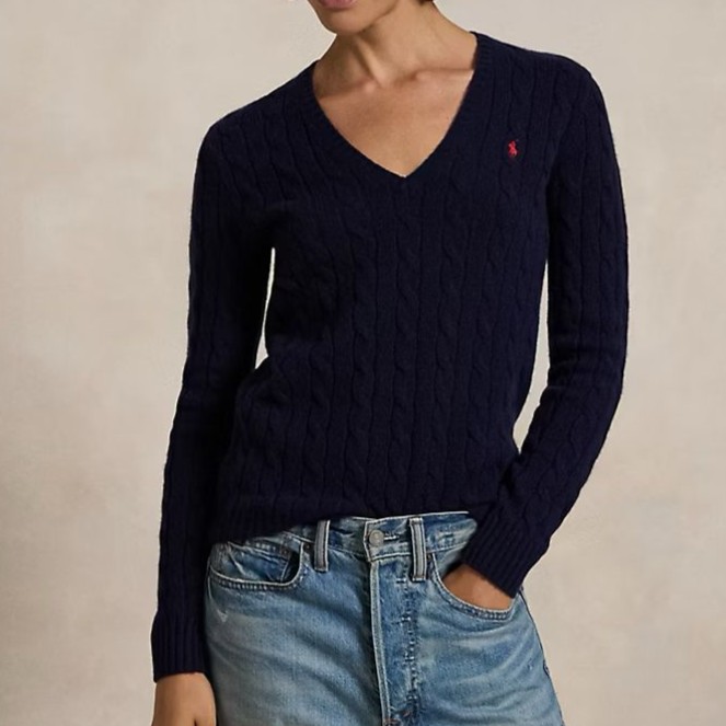 V-Neck Sweater By Ralph Lauren