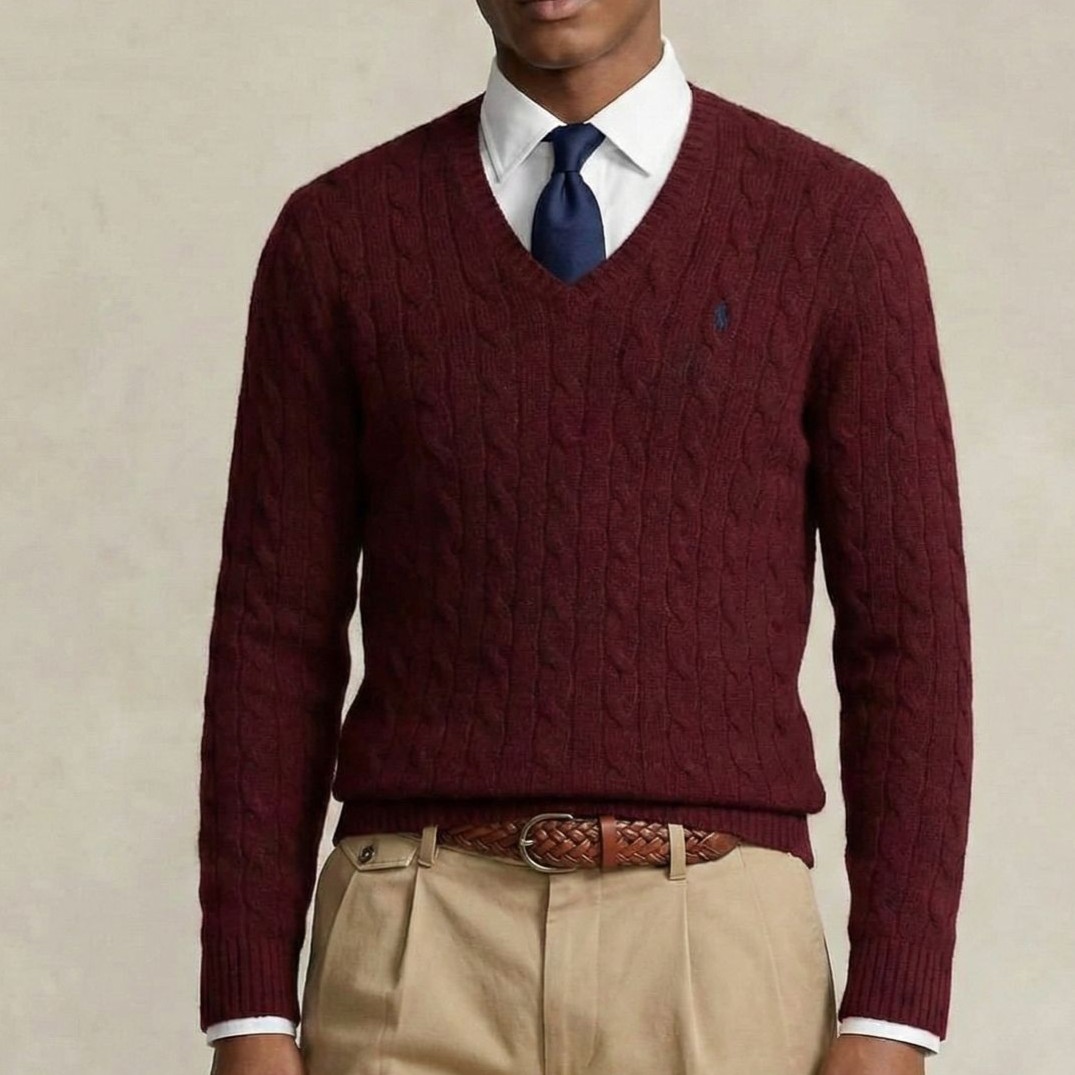 V-Neck Sweater By Ralph Lauren