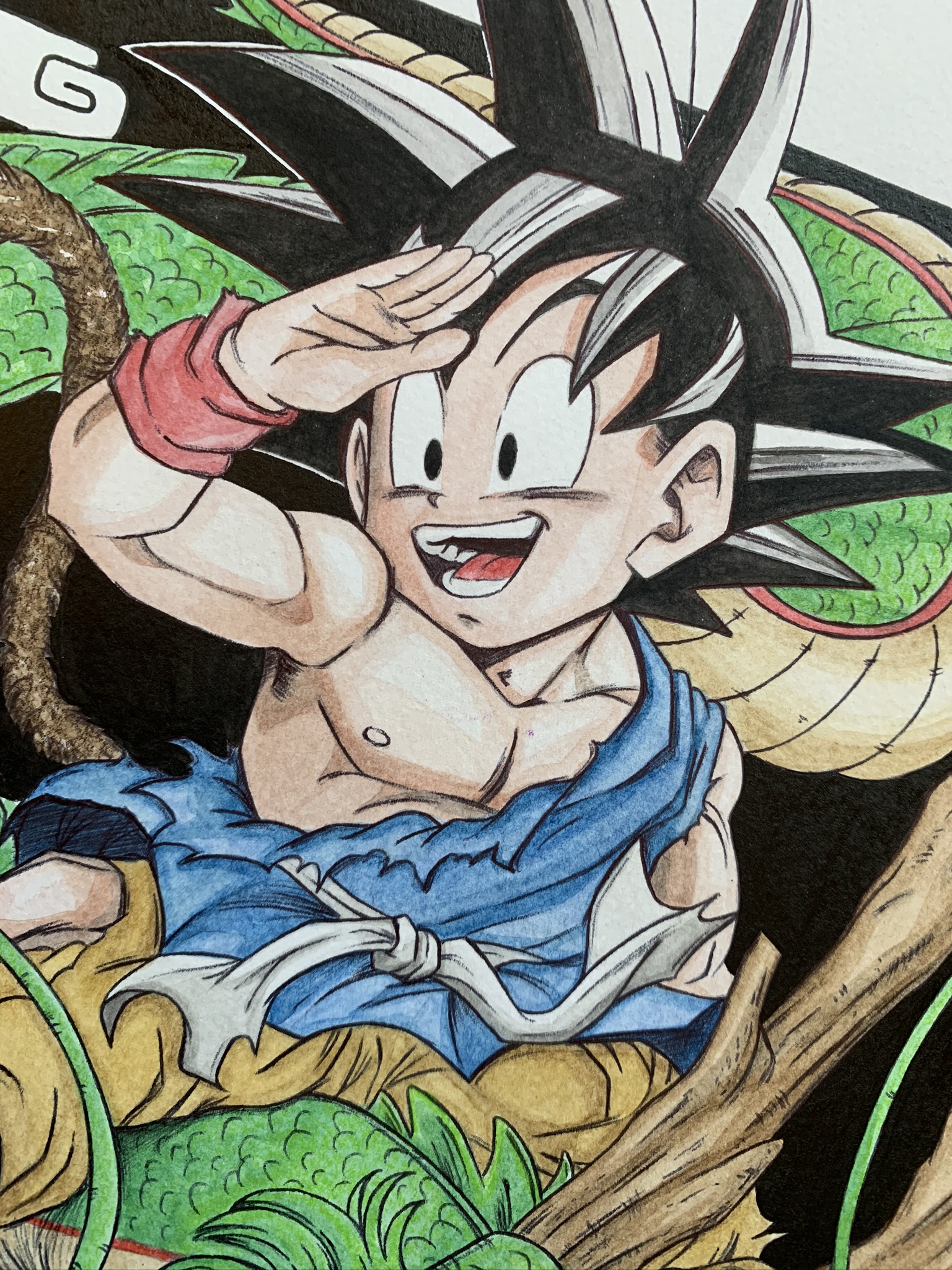 Cuadro de Goku Infantil