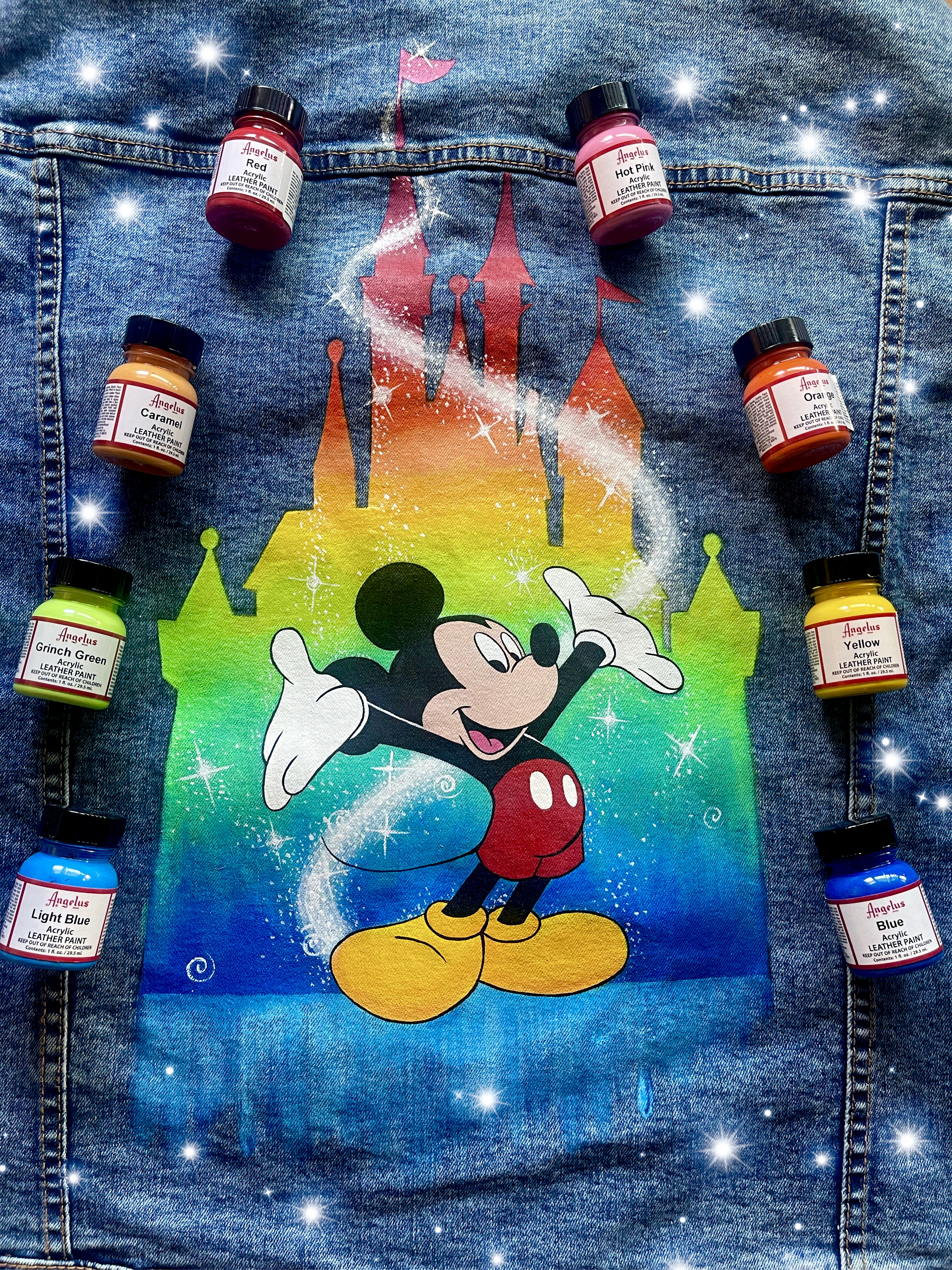 Chaqueta Mickey Mouse y Castillo