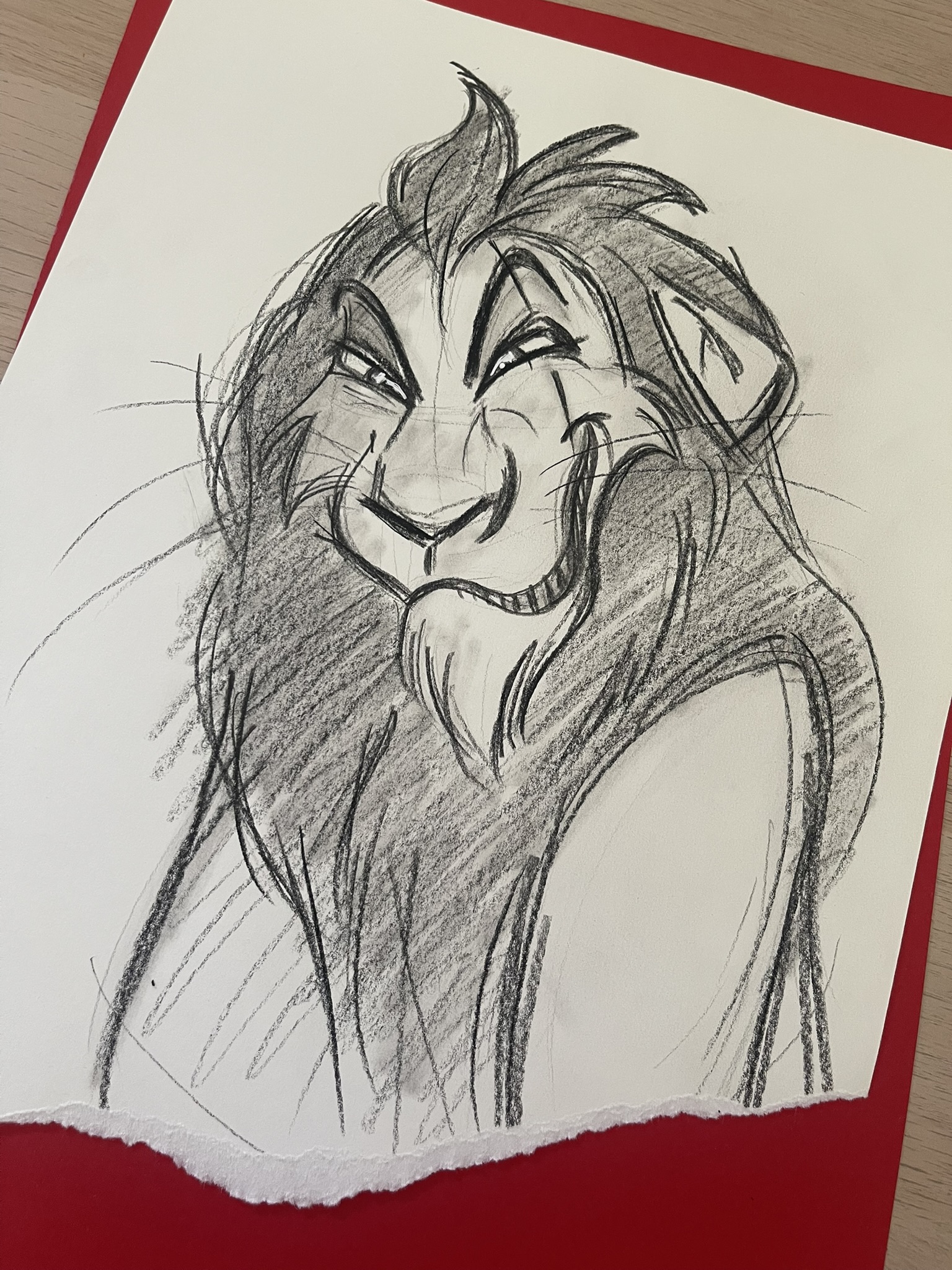Original Sketch "Scar"