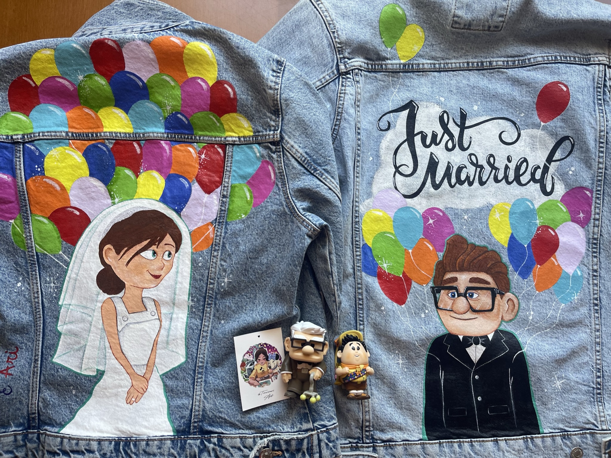 Chaquetas UP "Just Married"