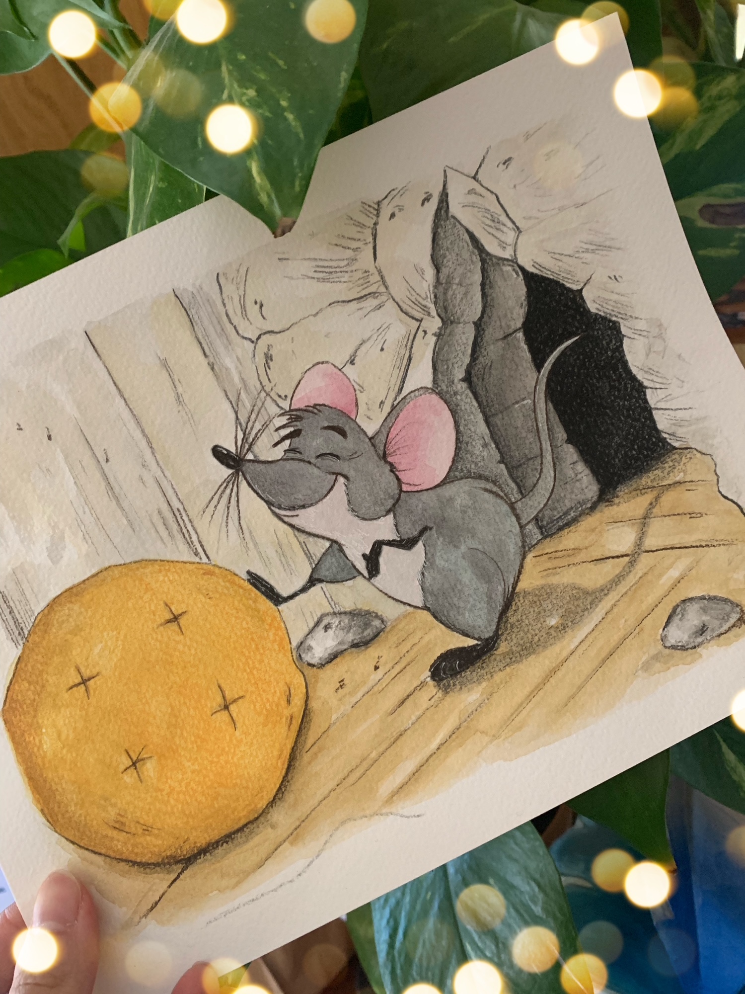 Acuarela personalizada