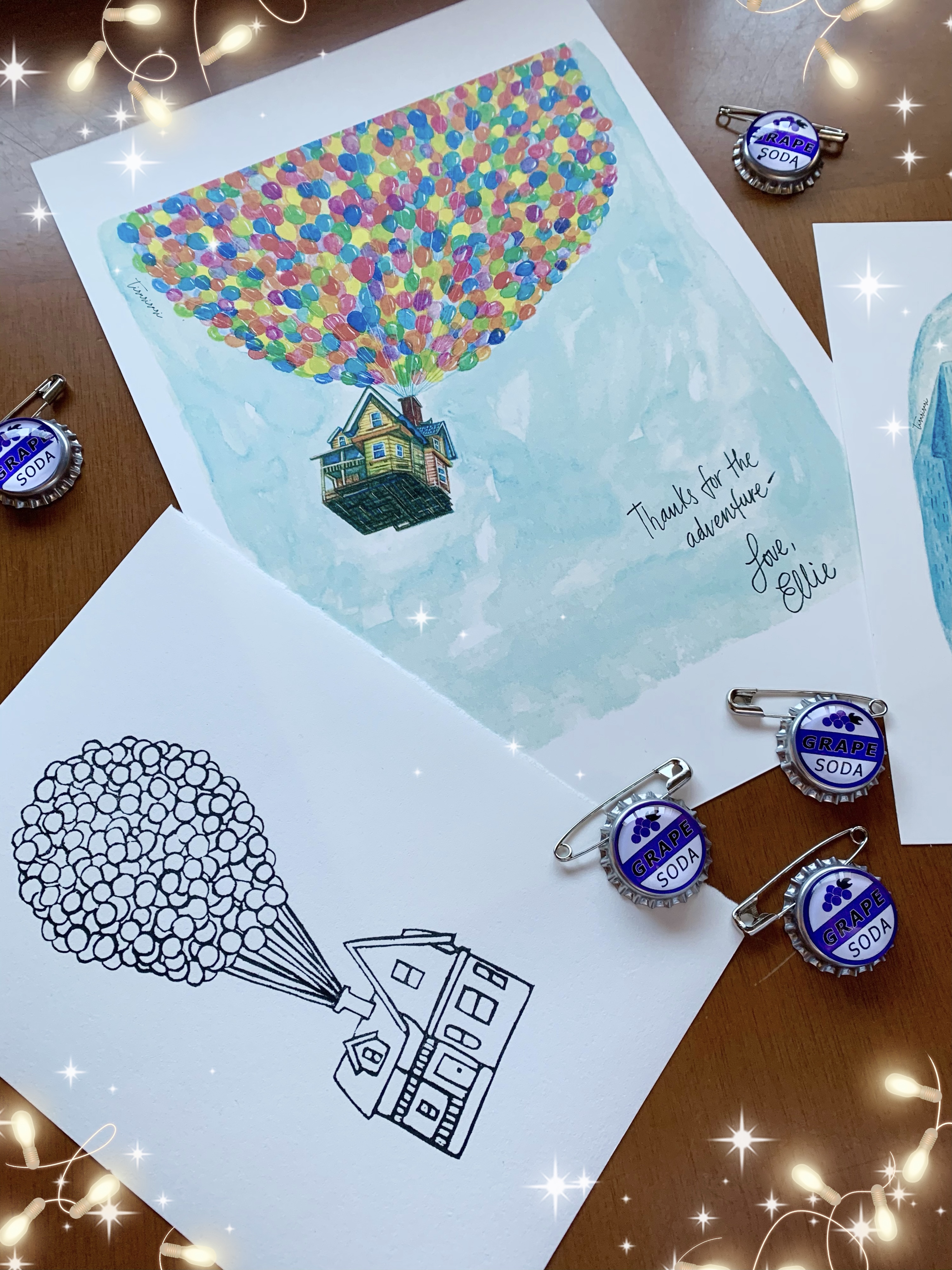 Set de Arte Inspirado en 'Up'