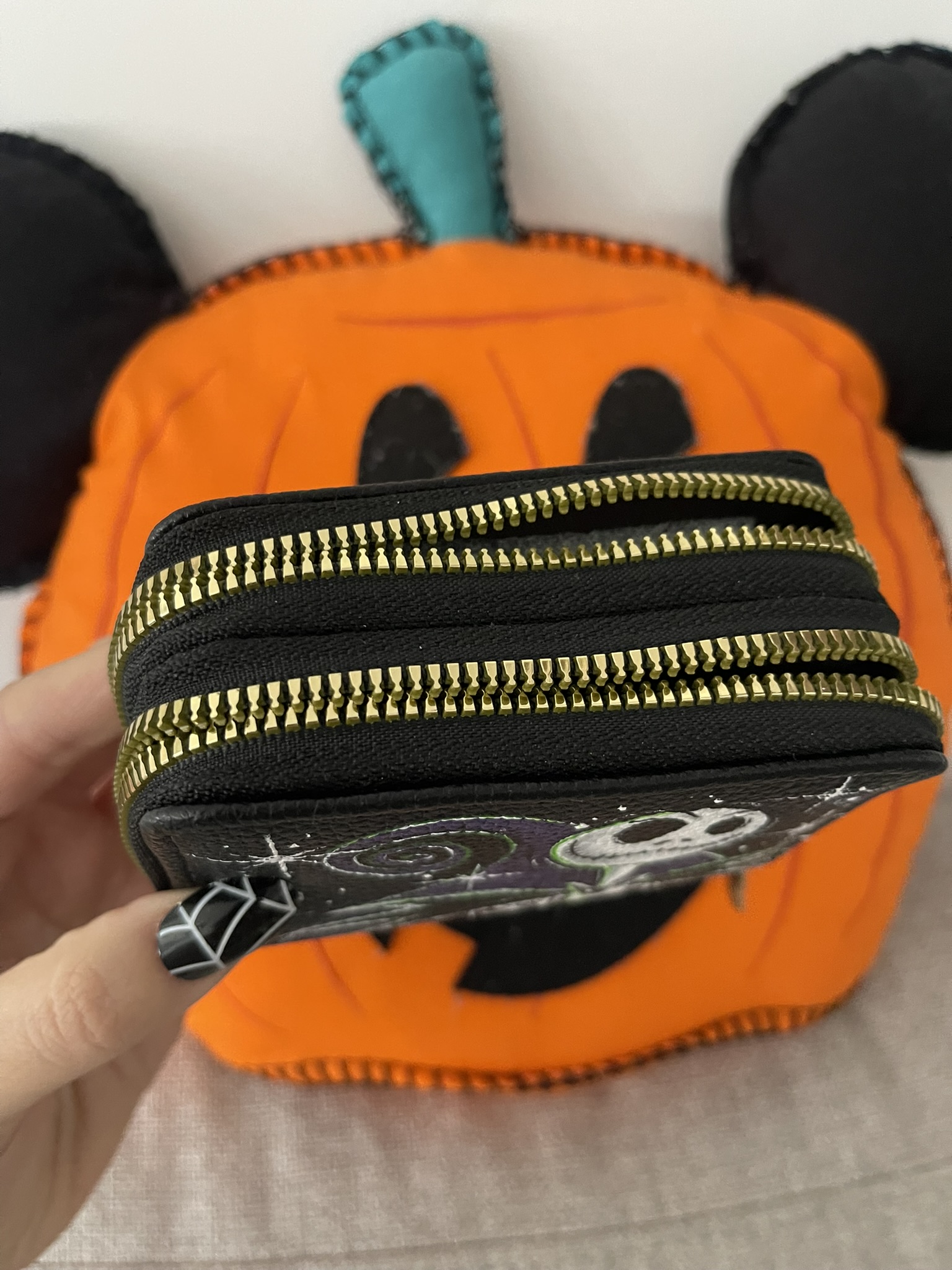 Monedero Jack Skellington