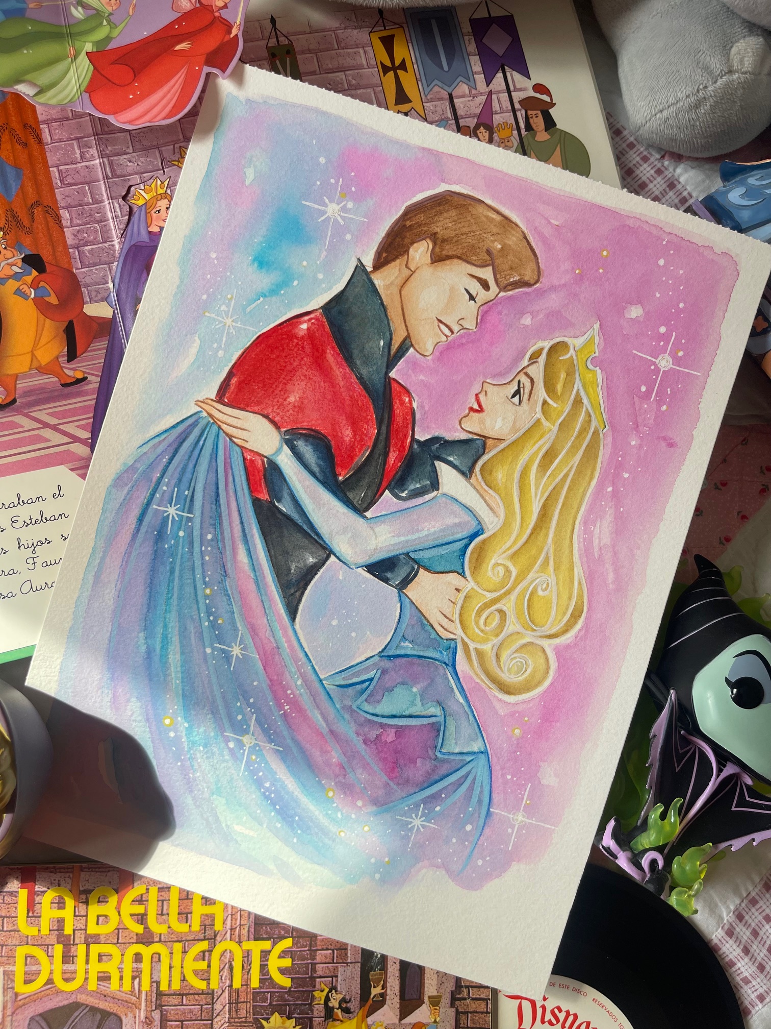 Acuarela original A4