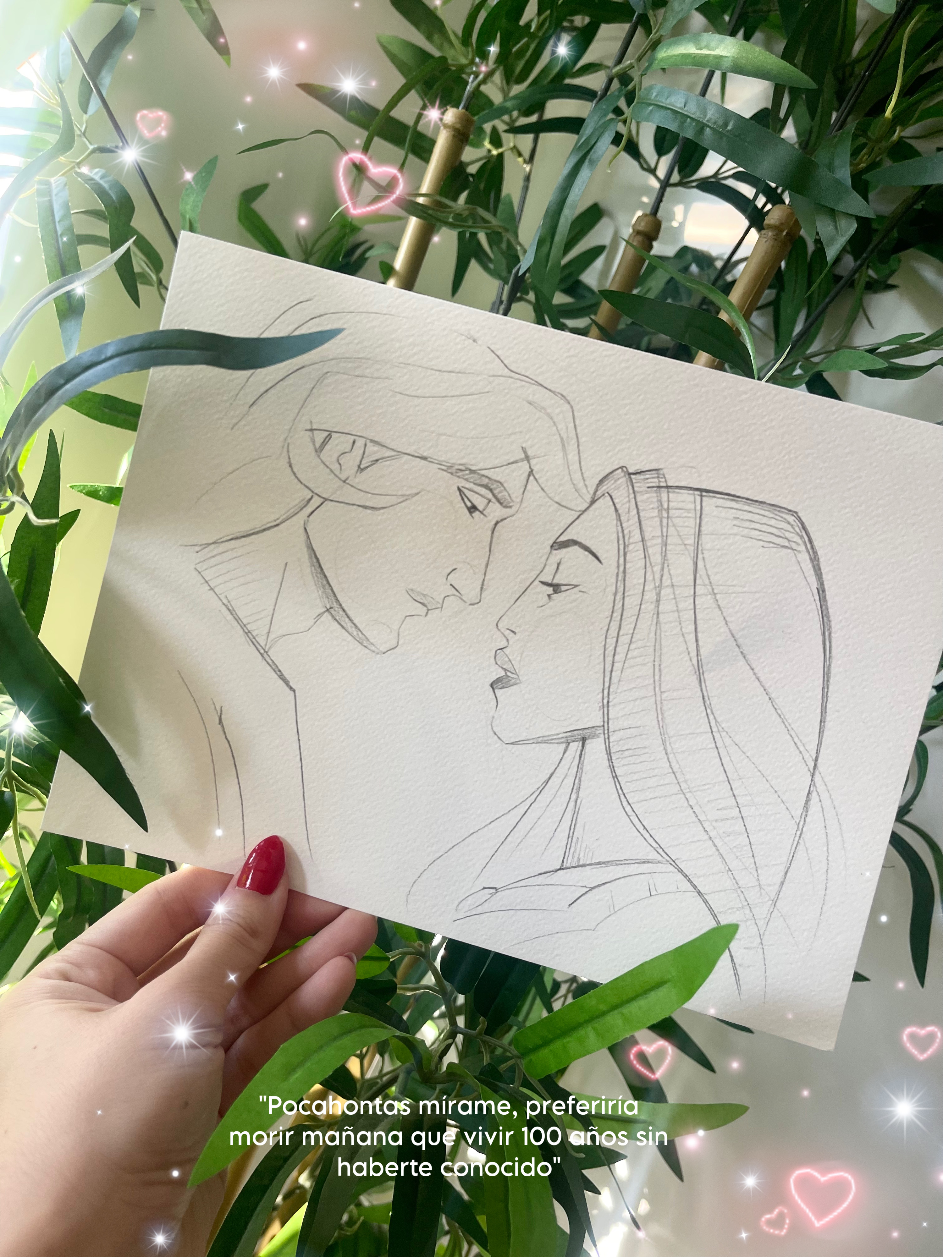 Lámina Pocahontas / Odette