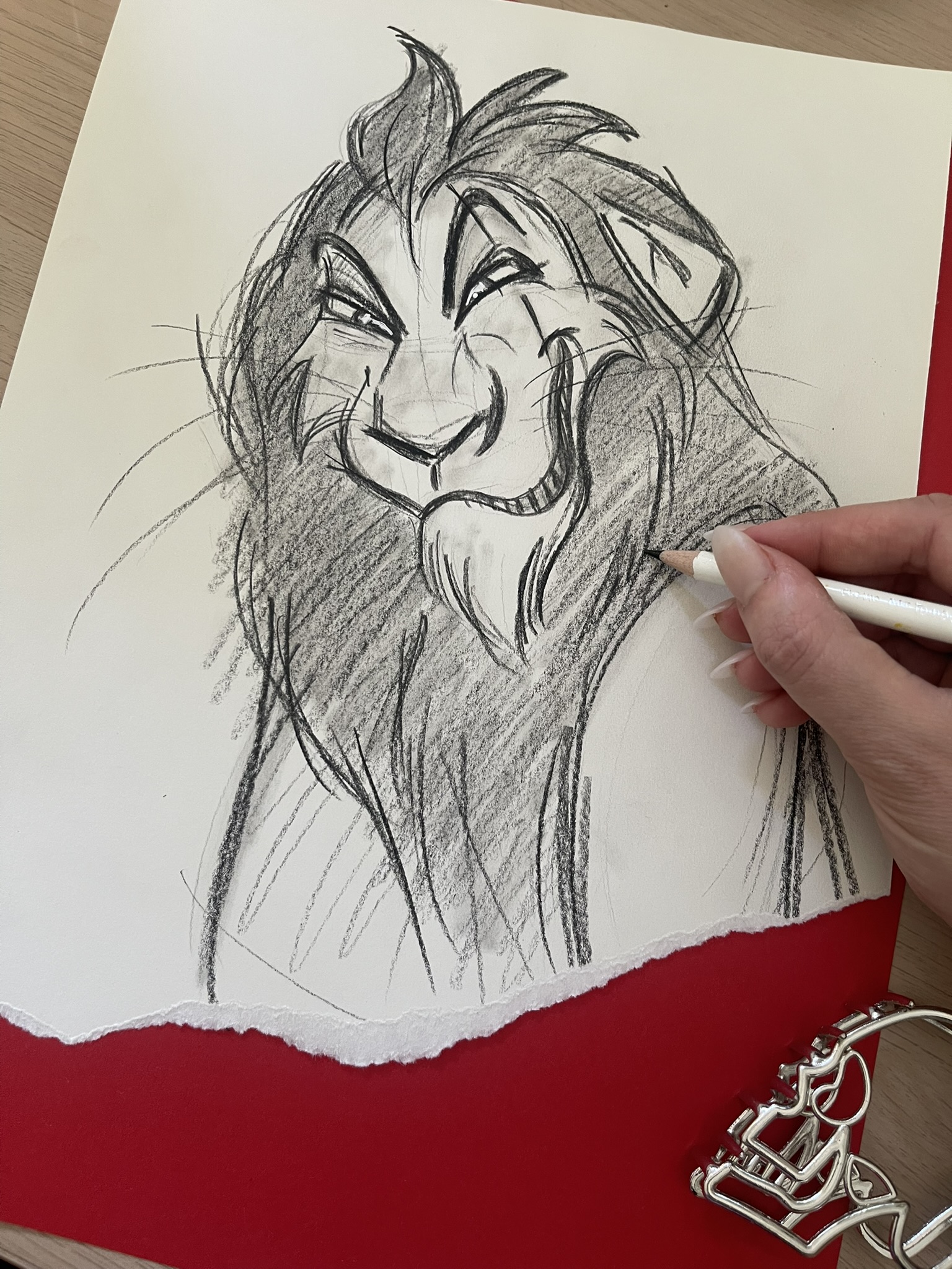Original Sketch "Scar"