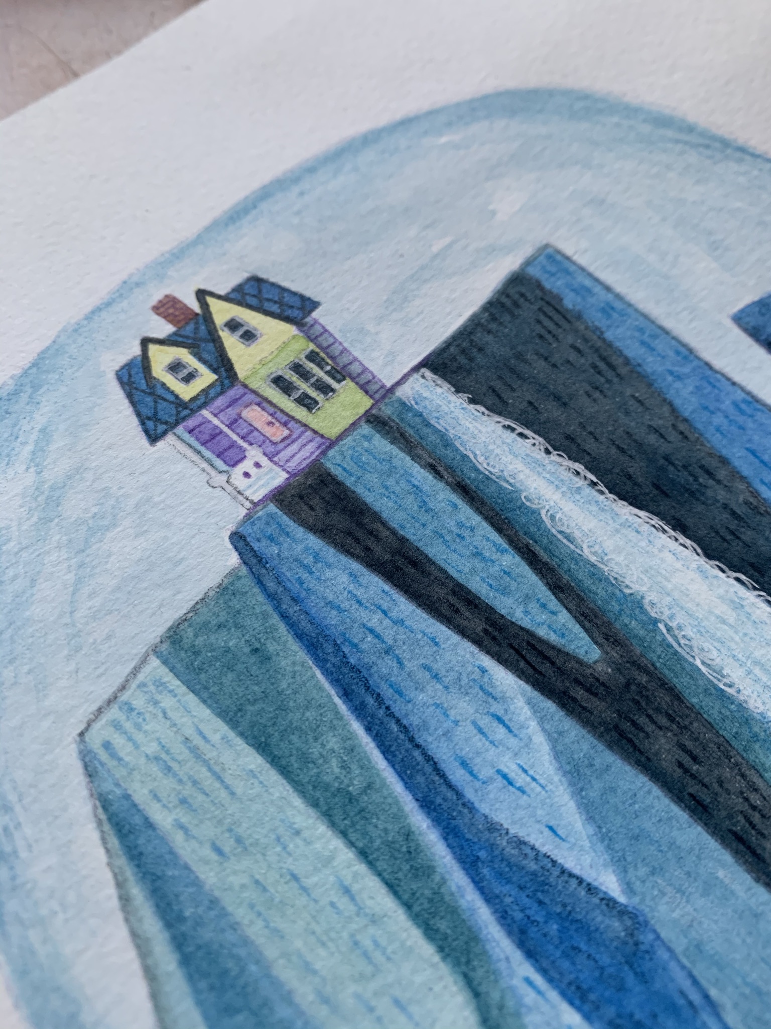 Lámina "Cataratas" UP