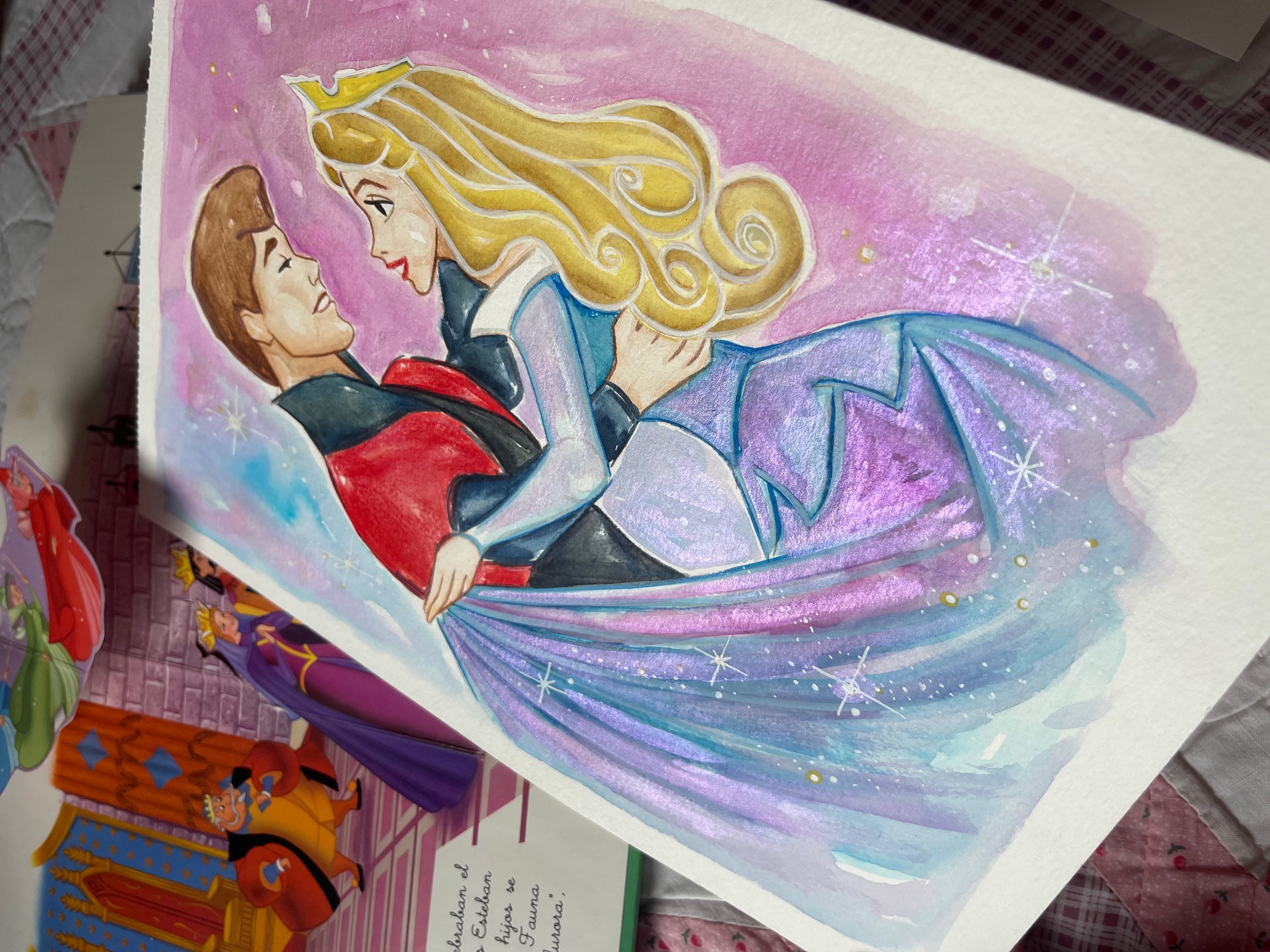 Acuarela original A4