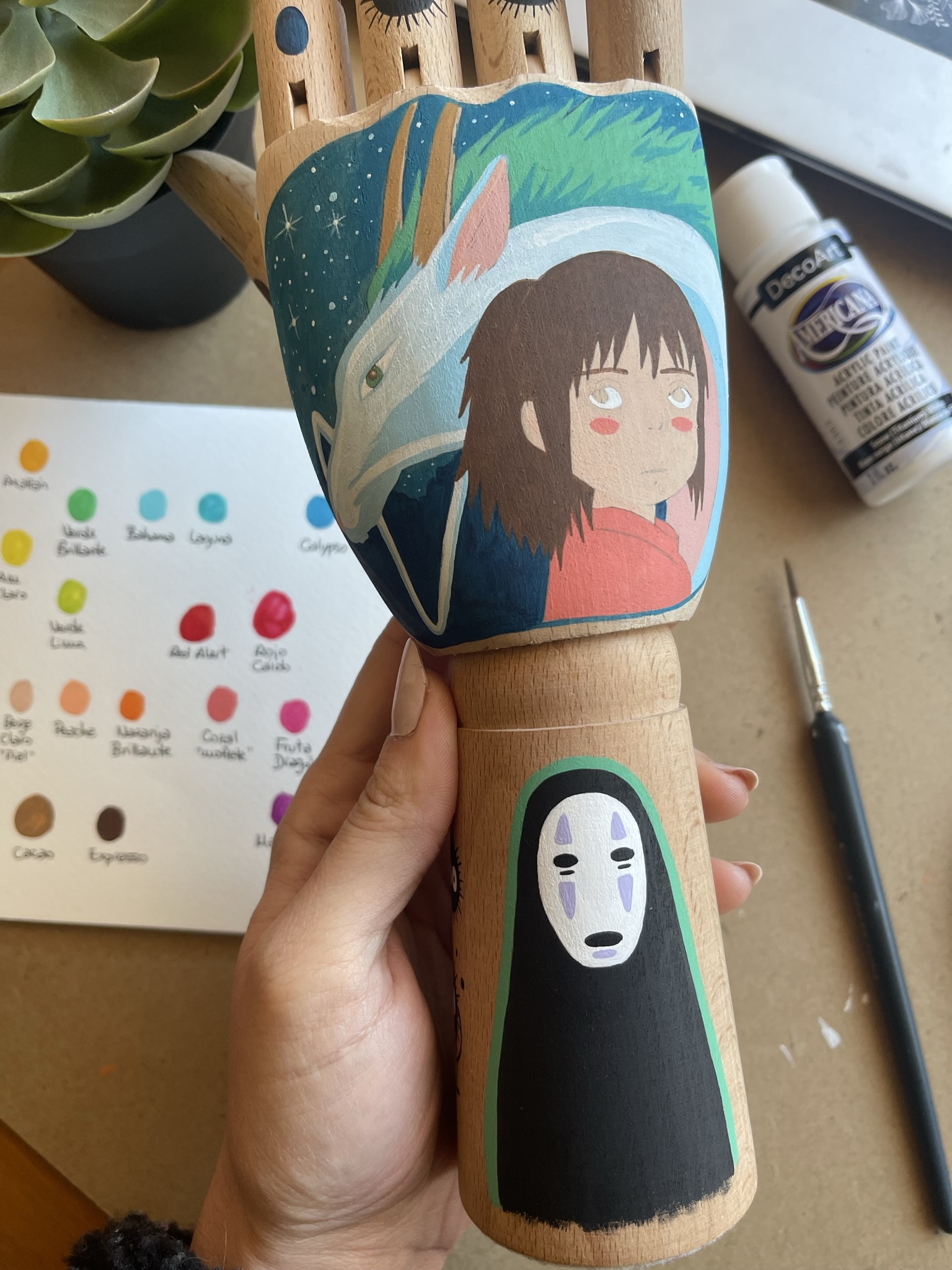 Mano  "El Viaje de Chihiro"