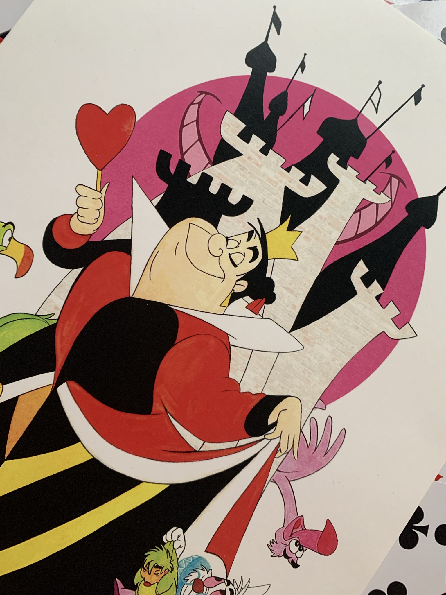 Lámina "Reina de Corazones"