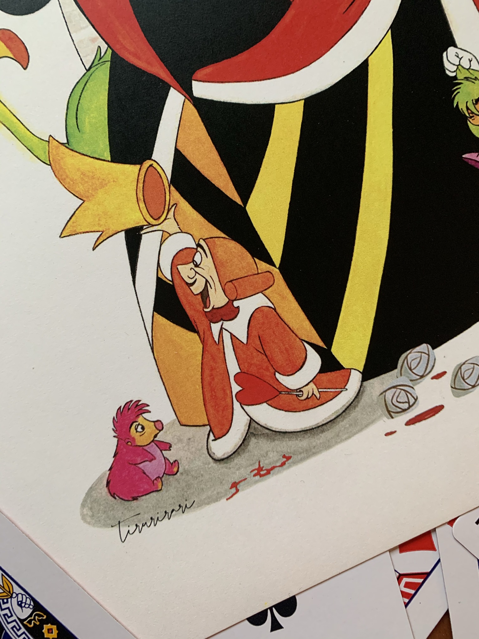 Lámina "Reina de Corazones"