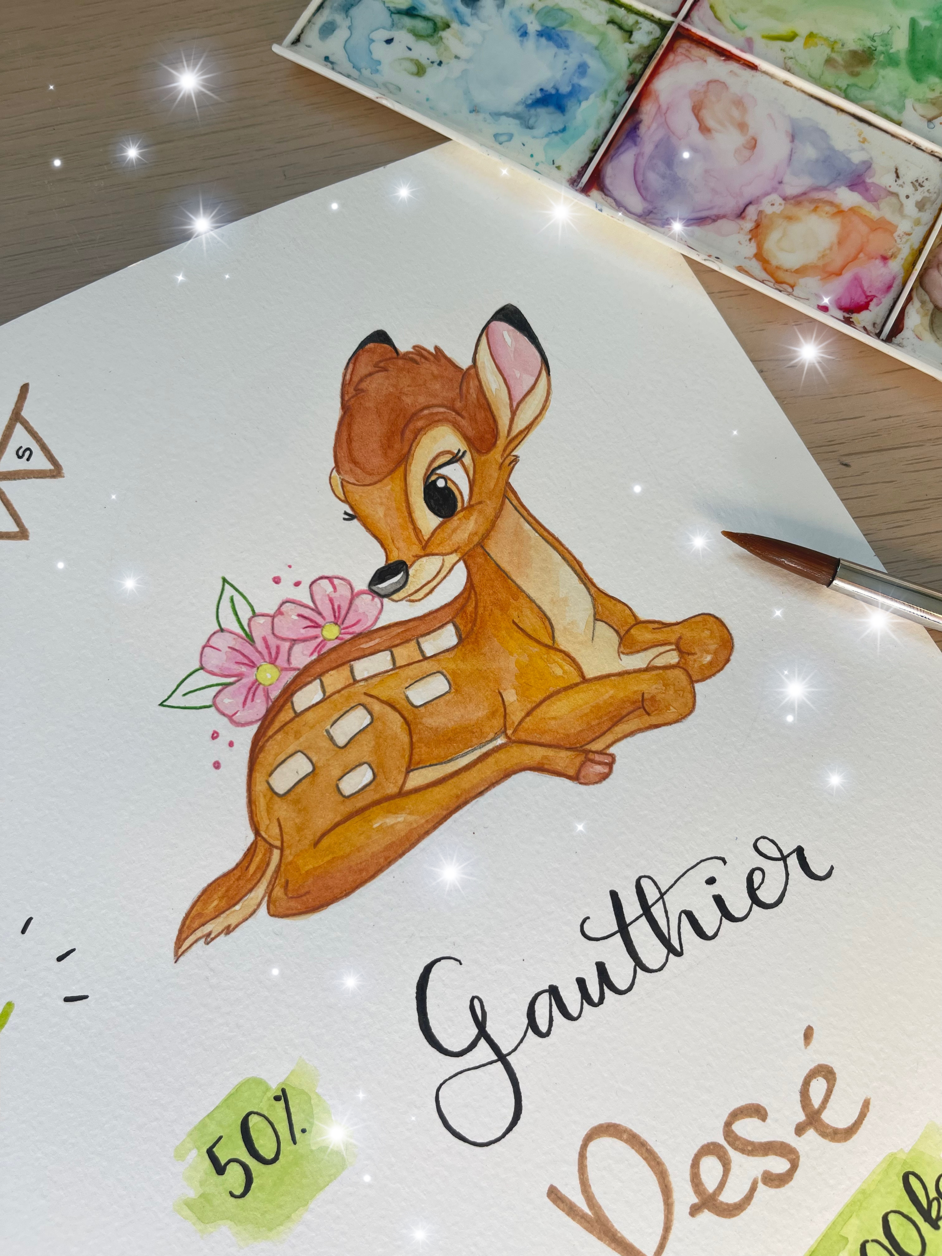 Lámina Bebé personalizada