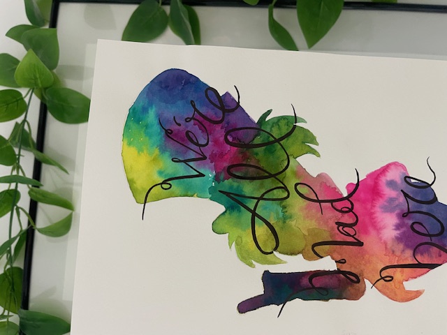 Acuarela Sombrerero Loco