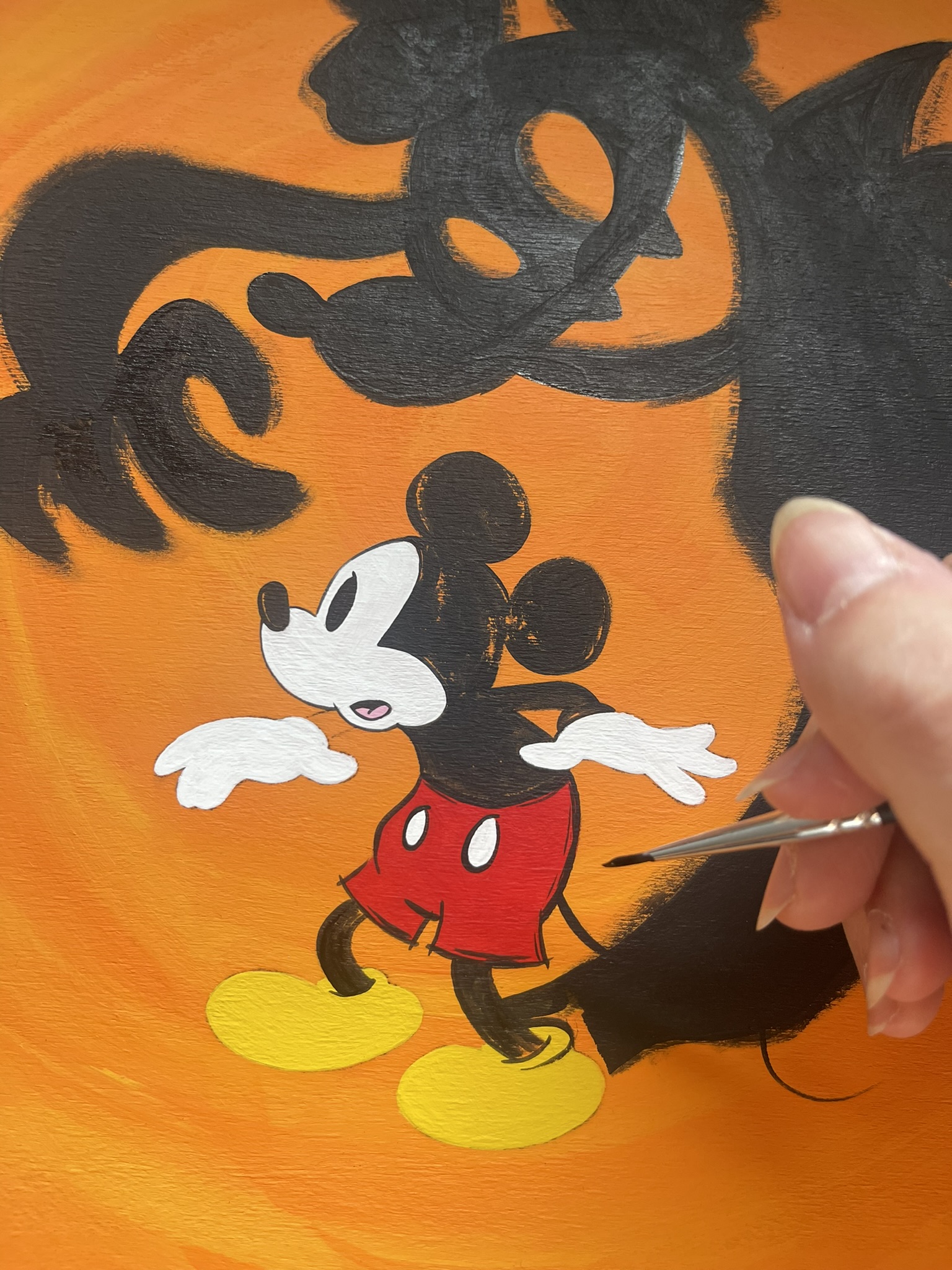 Madera Halloween Mickey 