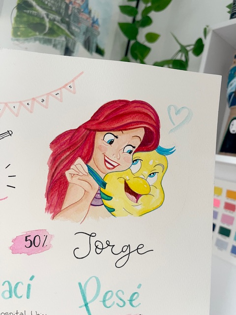 Lámina Bebé personalizada